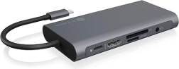 Icy Box USB‑C dok stanica s HDMI i VGA, gigabitnim LAN‑om i Power Deliveryjem