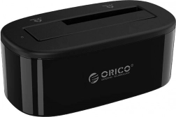 Orico dok stanica za 2.5"/3.5" HDD/SSD, USB 3.0 5 Gbps, USB‑A na USB‑B, crna