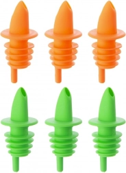 Set od 6 elastičnih izljevnih nastavaka za boce