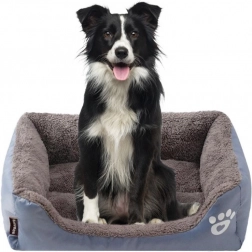 Veliki sivi krevet za psa ili mačku