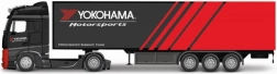 Metalni model kamiona Mercedes-Benz Actros s prikolicom