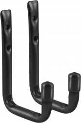 Set od 2 zidnih čeličnih kuka za bicikle i gume MACLEAN, nosivost 22 kg