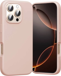 Silikonska maskica Vention za iPhone 16 Pro Max s MagSafeom, ružičasta