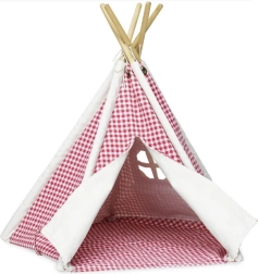 Mini tipi za lutke – karirani