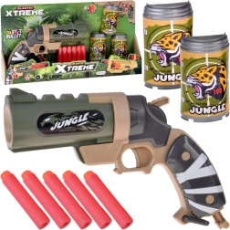 Pištolj na pjenaste metke JUNGLE sa streličarskim metama za djecu