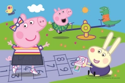 Minipuzle 54 dijelova PEPPa PIG – Sretan dan