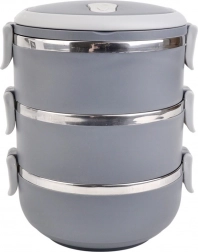 Termos za ručak 2,2L 3-dijelni Domik