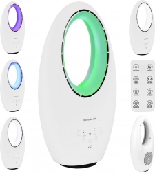 Stojeći ventilator bez lopatica s LED osvjetljenjem 60 W