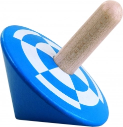 DETOA drveni zvrk – plavi