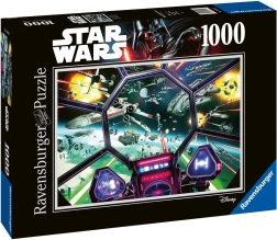 Ravensburger puzzle STAR WARS: kokpit TIE Fightera 1000 dijelova