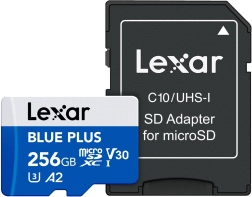 Memorijska kartica Lexar Blue Plus microSDXC 256 GB