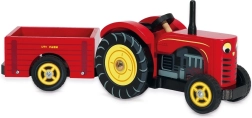Le Toy Van crveni traktor i prikolica