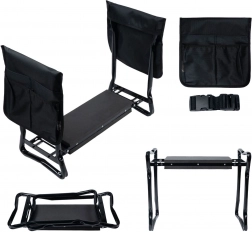 Sklopivi vrtni klečeći stolac s pretincima za pohranu