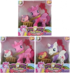 Set jednoroga s košaricom