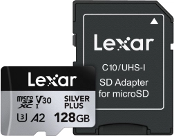 Memorijska kartica microSD 128 GB Silver Plus