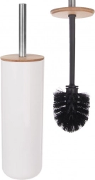 Bambusova WC četka sa stalkom WHITNEY, bijela, 37 cm