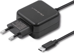 Mrežni punjač QOLTEC 5 V, 2,4 A, 12 W, USB-C, crna