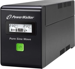 Záložni izvor PowerWalker VI 600 SW s čistom sinusoidalnom krivuljom