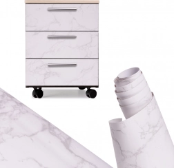 Samoljepljiva dekorativna folija mramor magnolija 1,22 × 50 m