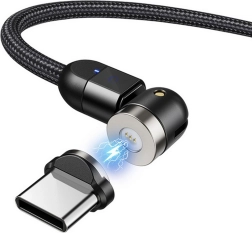 Magnetski USB-C kabel 2 m s kutnim utikačem od Maclean Energy