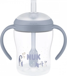 Bočica za učenje NUK Perfect Match sa silikonskom slamkom 150 ml, pingvin