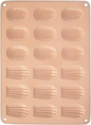 Silikonski kalup za kekse i praline, bež 34 × 25 × 1 cm