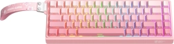 Mehanička gaming tipkovnica onikuma g69 ružičasta 60% rgb