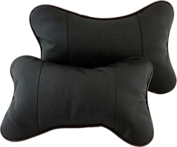 Jastučić za naslon, set od 2 komada, crni