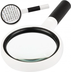 Ručna lupa za čitanje 65 mm, povećanje 6×