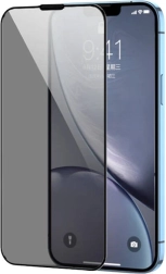 Kaljeno staklo Joyroom za iPhone 15 Pro Max s crnim okvirom