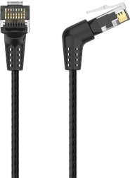 Mrežni kabel UTP Cat.6 Vention IBOBF, RJ45 Ethernet, 1 m (crni)