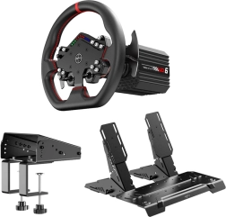 Set trkaćeg volana PXN VD6 s izravnim pogonom, volanom WDS R2 i pedalama PD HM