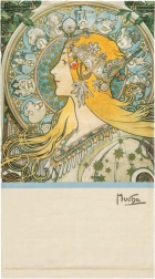 Bandana Alfons Mucha – Zodijak 25 × 47 cm