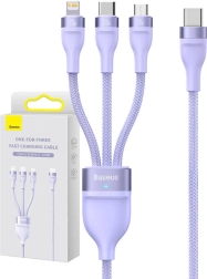 Multifunkcionalni punjač kabel Baseus s USB-C, Mikro USB i Lightning konektorima, 100W, 1,5 m