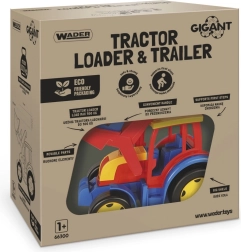 Wader gigantski traktor s utovarivačem i prikolicom 117 cm