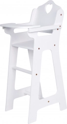 Drvena hranilica za lutke Small Foot – bijela