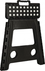 Sklopiva protuklizna stolica 39,5 cm – crna