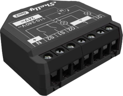 Dvokanalni upravljač Shelly 2PM Gen3 s mjerenjem energije, Wi‑Fi/Bluetooth