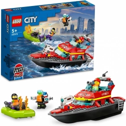 LEGO® City 60373 Vatrogasni spasilački brod i čamac