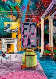 Puzzle 1000 dijelova Soba s valom