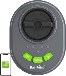 RainPoint pametni 4-zonski regulator navodnjavanja s Bluetoothom i aplikacijom