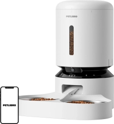Automatski dozator hrane Petlibro s kamerom i dvostrukom zdjelicom
