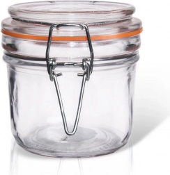Staklena staklenka za konzerviranje s kopčom 220 ml