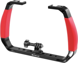 Podvodna stabilizacijska ručka PULUZ za akcijske kamere – crvena