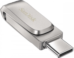 Sandisk ultra dual drive luxe 256 gb usb 3.1 type‑c/usb‑a metalni flash pogon