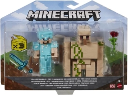 Minecraft figurice 8 cm – dvostruko pakiranje s dodacima