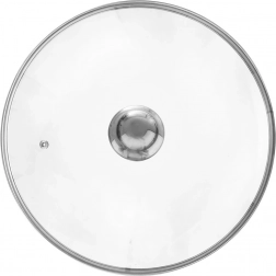 Stakleni poklopac 32 cm s inox rubom ORION