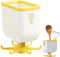 Kuhinjska vješalica za alate s rotirajućim kukama