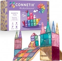 Connetix Pastel Starter Pack magnetska građevna set-konstrukcija 64 kom