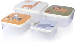 Dječje posudice za hranu 4 kom – životinjski motivi